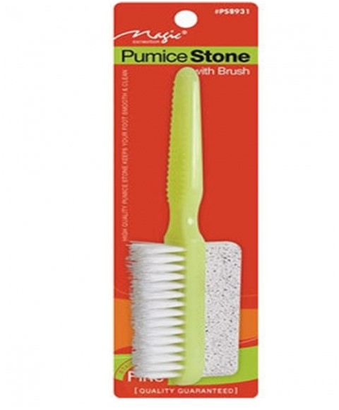 Bee Sales Magic Collection Pumice Stone With Brush