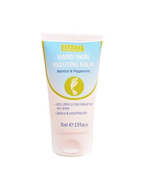 Beauty Formulas Hard Skin Reducing Balm Menthol And Peppermint 