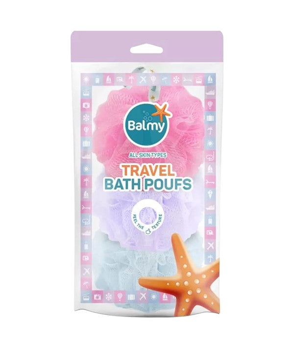 Balmy Naturel Balmy Travel Bath Poufs