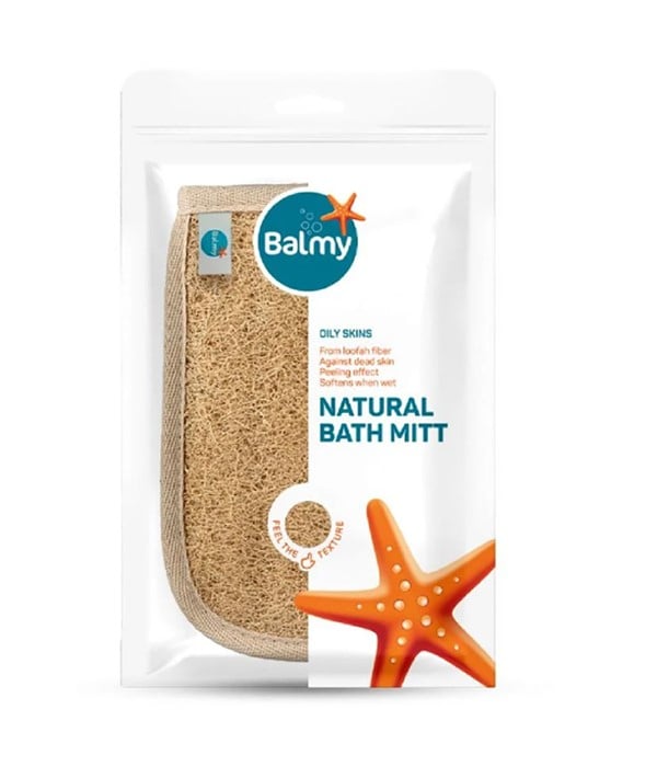 Balmy Naturel  Bath Mitt Oily Skins