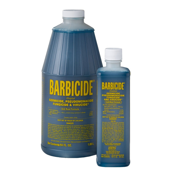 Barbicide Disinfectant Concentrate Solution Anti Rust Formula 473ml | 1.89L - Afro Hair Boutique