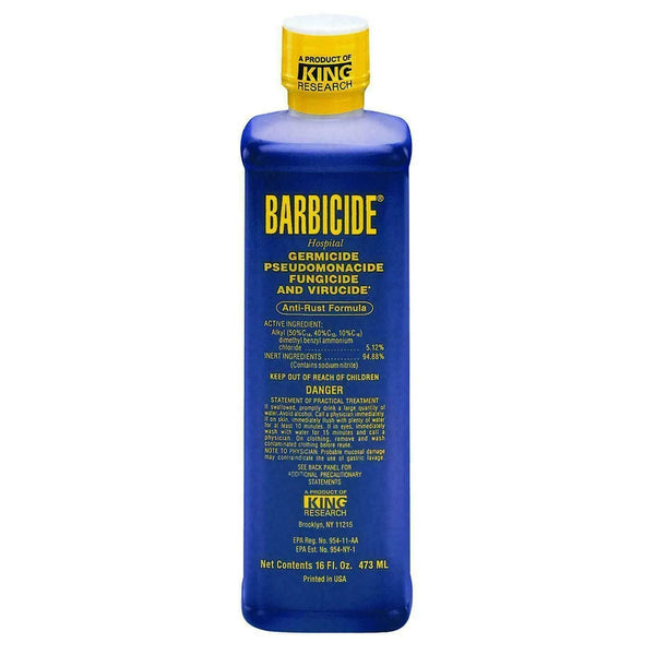 Barbicide Disinfectant Concentrate Solution Anti Rust Formula 473ml | 1.89L - Afro Hair Boutique