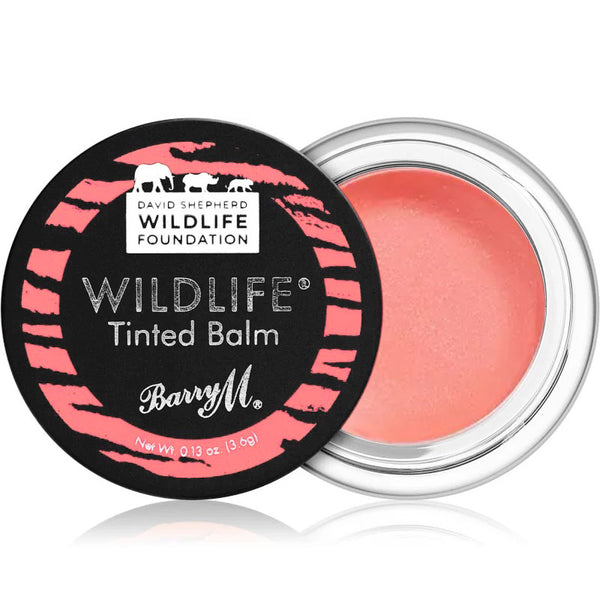 Barry M Wildlife Tinted Lip Balm Sunset Pink 3.6g - Afro Hair Boutique