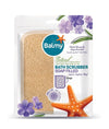 Balmy Naturel Bath Scrubber Violet Flower And Sage Scented Soap Filled