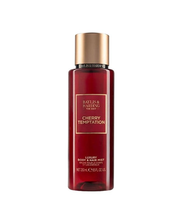 Baylis And Harding  Cherry Temptation Luxury Body And Hair Mist