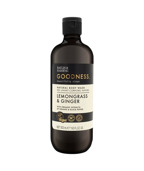 Baylis And Harding  Goodness Lemongrass And Ginger Natural Body Wash