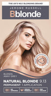 Bblonde Permanent Hair Color 9.13 Natural Blonde
