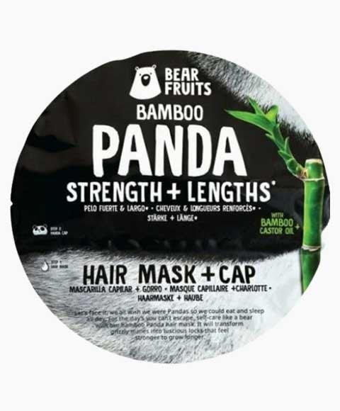 Bear Fruits Bamboo Panda Strength Plus Lengths Hair Mask With Cap