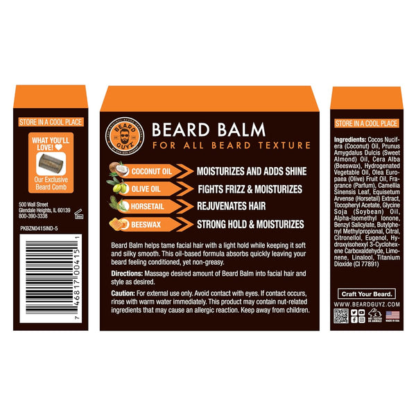 Beard Guyz Beard Balm With Grotein 85g - Afro Hair Boutique