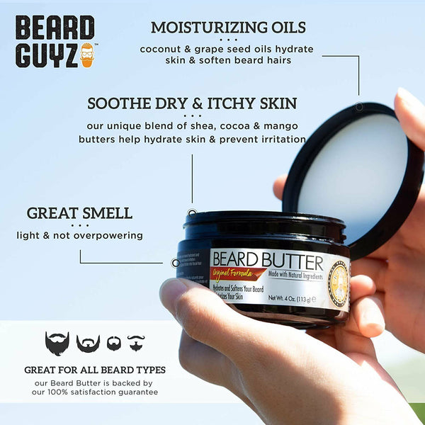 Beard Guyz Beard Butter Original Formula 113g - Afro Hair Boutique