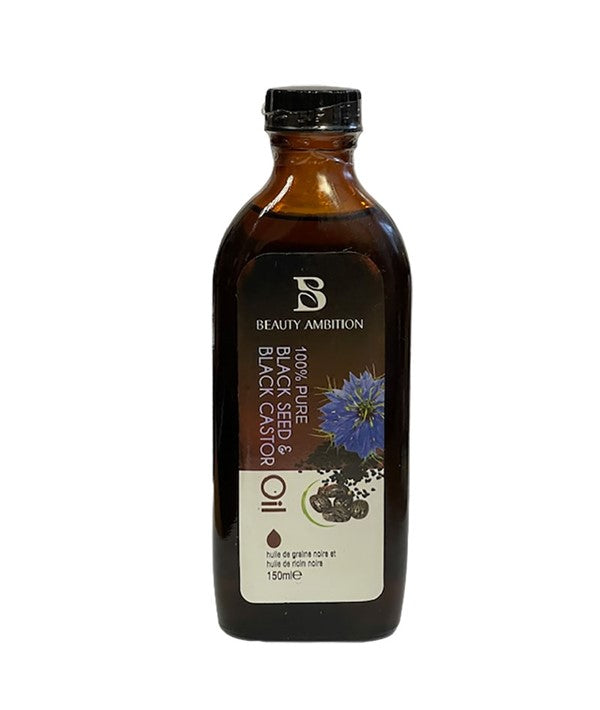 Beauty Ambition 100 Percent Pure Black Seed And Black Castor Oil