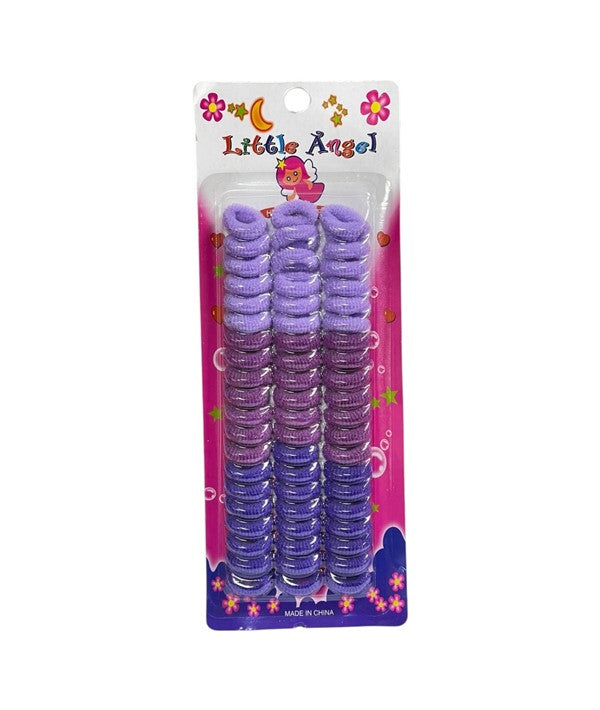 Beauty Collection  Little Angel Hair Grips Mixed Purple LPB001