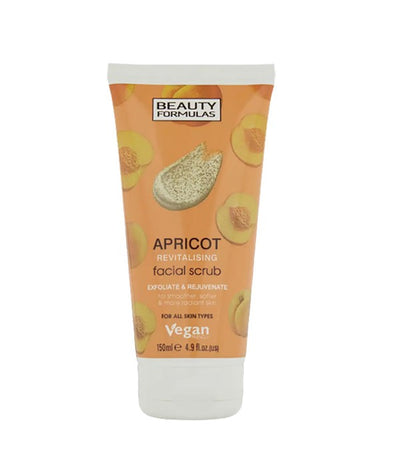 Beauty Formulas Apricot Revitalising Facial Scrub 150ml