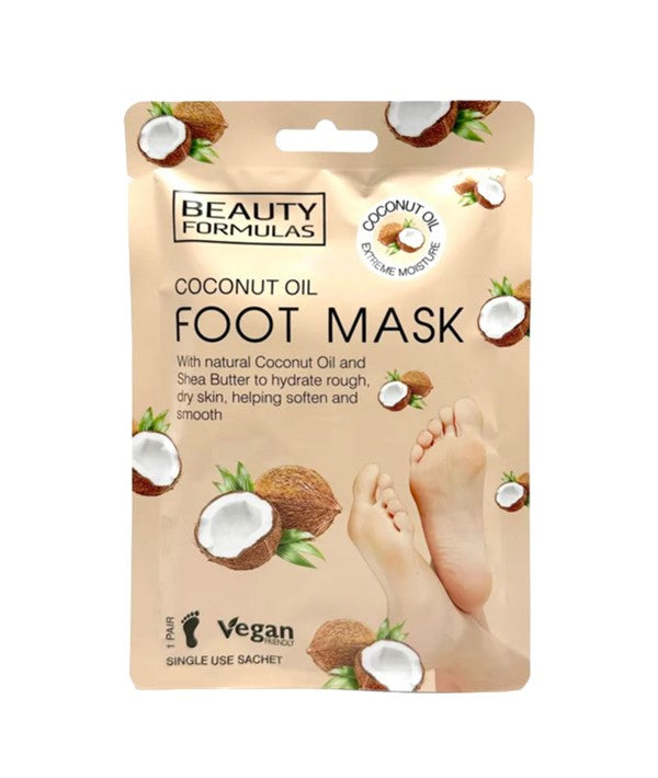 Beauty Formulas  Coconut Oil Foot Mask