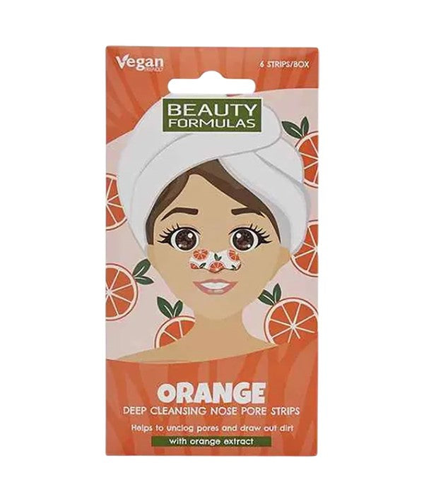Beauty Formulas  - Orange Deep Cleansing Nose Pore Strips