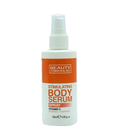 Beauty Formulas Stimulating Body Serum Spray With Vitamin C 150ml