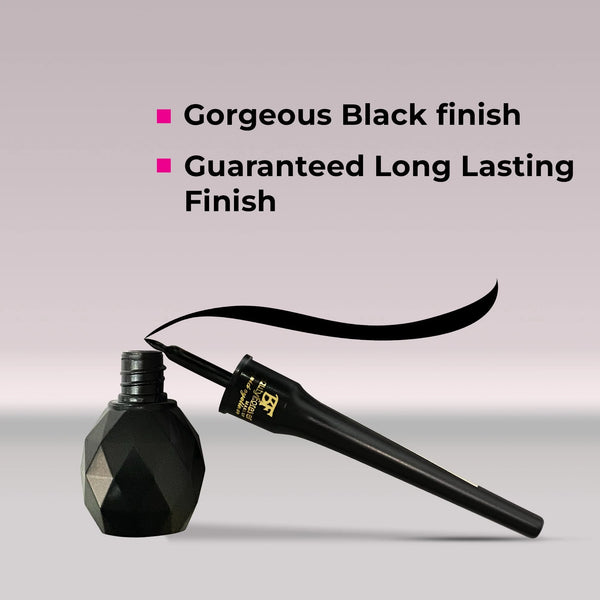 Beauty Forever BF Makeup Liquid Eyeliner Black - Afro Hair Boutique