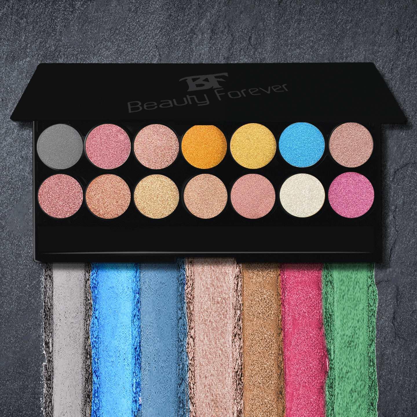 Beauty Forever BF Mineral Based 14S Eye Shadow Palette 102