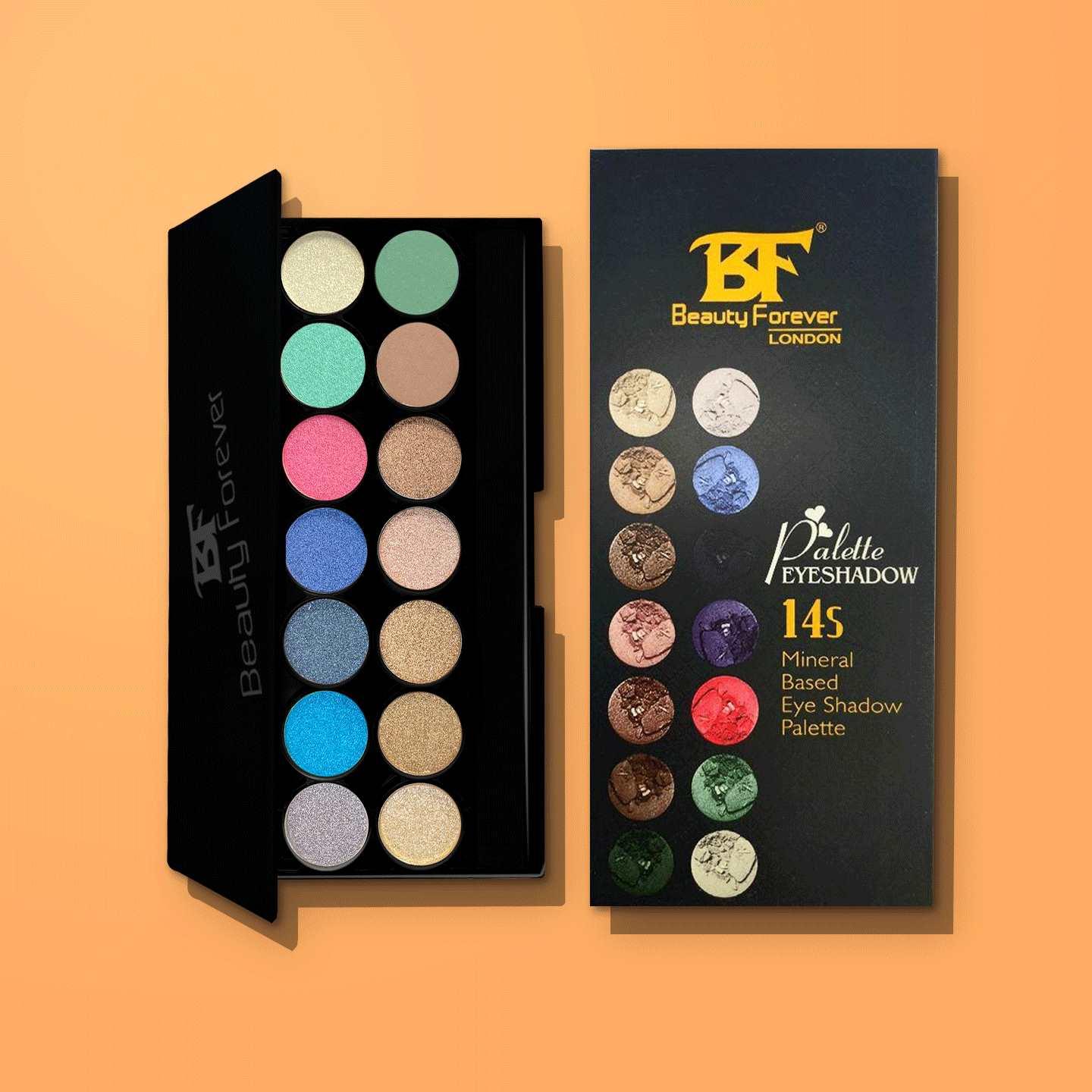 Beauty Forever BF Mineral Based 14S Eye Shadow Palette 103