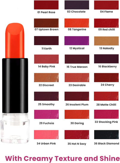 Beauty Forever BF Ultra Glossy Lipstick 36 Shades