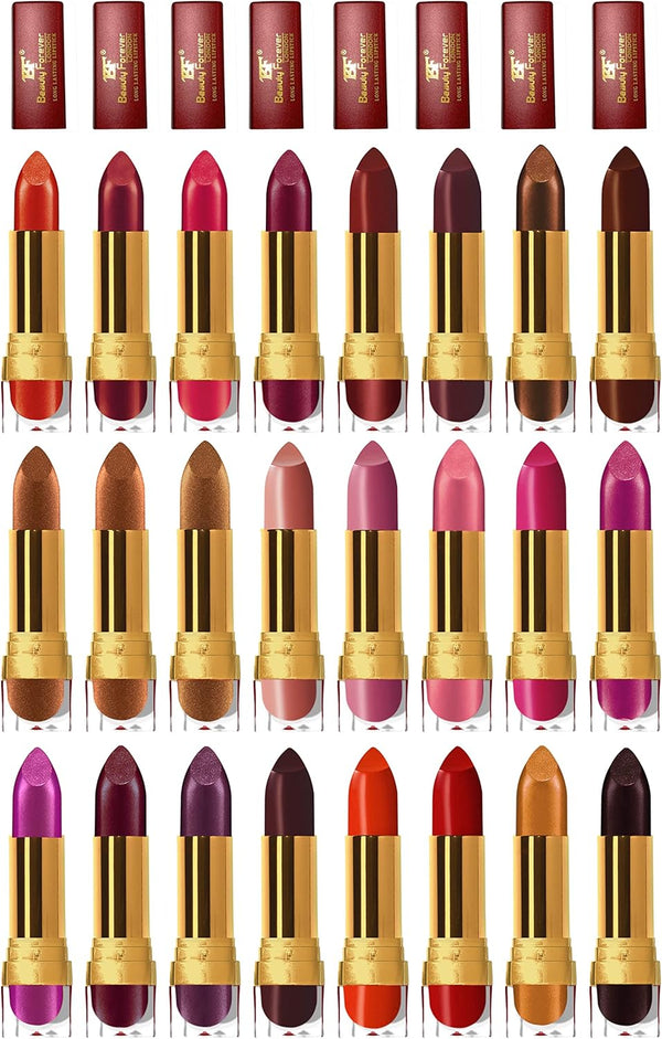 Beauty Forever Classic Make Up Long Lasting Lipstick 3.8g - Afro Hair Boutique