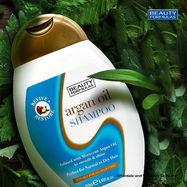 Beauty Formulas Argan Oil Shampoo 250ml