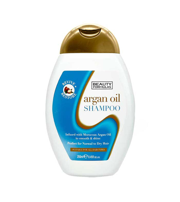 Beauty Formulas Argan Oil Shampoo 250ml