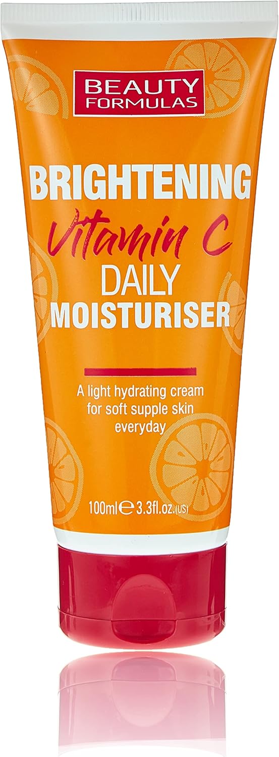 Beauty Formulas Brightening Daily Moisturiser With Vitamin C 100ml - Afro Hair Boutique