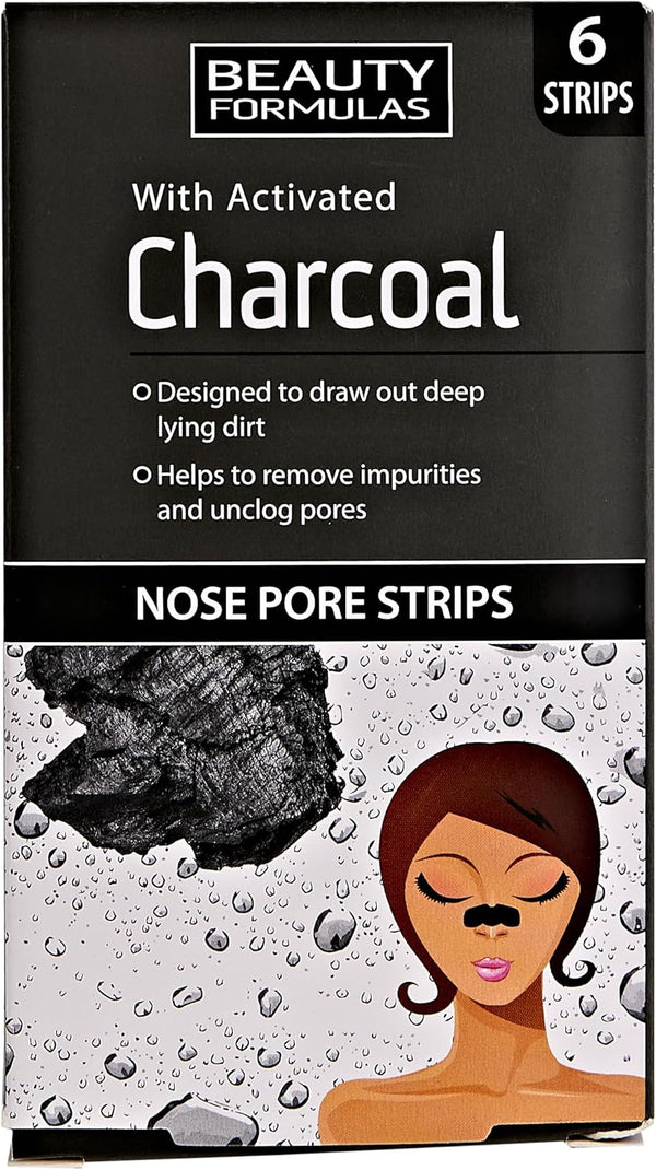 Beauty Formulas Charcoal Nose Pore Strips - Afro Hair Boutique