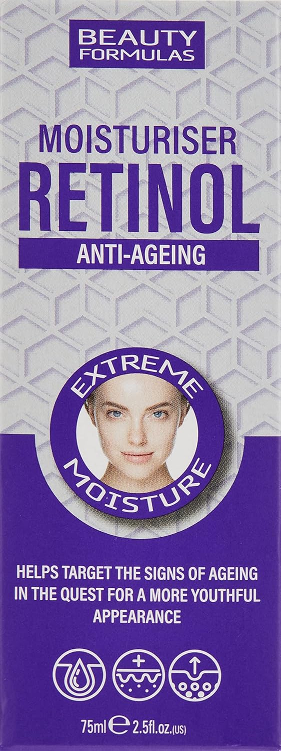 Beauty Formulas Retinol Anti Ageing Moisturiser 75ml - Afro Hair Boutique