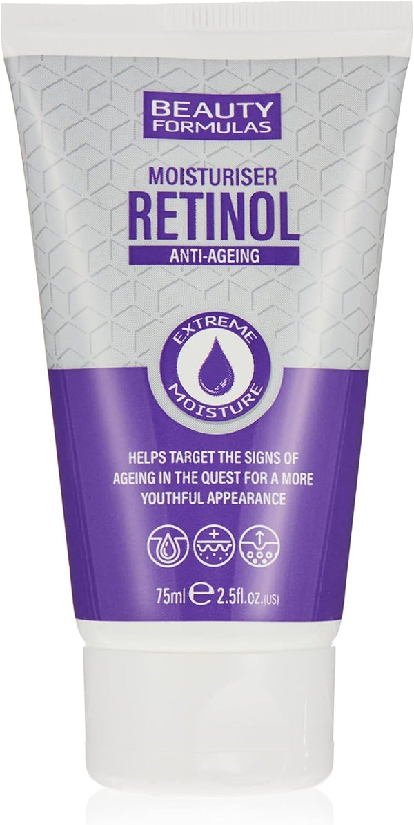 Beauty Formulas Retinol Anti Ageing Moisturiser 75ml - Afro Hair Boutique