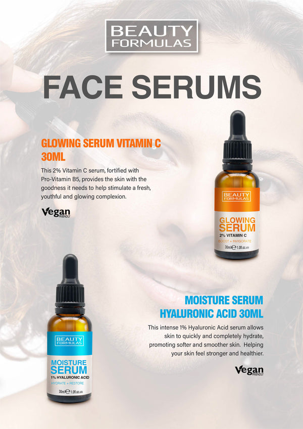 Beauty Formulas Vitamin C Glowing Serum 30ml - Afro Hair Boutique