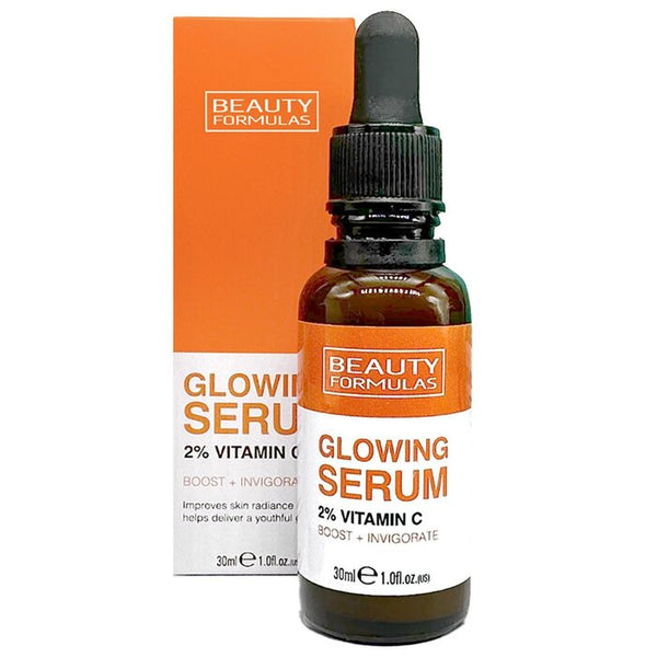 Beauty Formulas Vitamin C Glowing Serum 30ml - Afro Hair Boutique