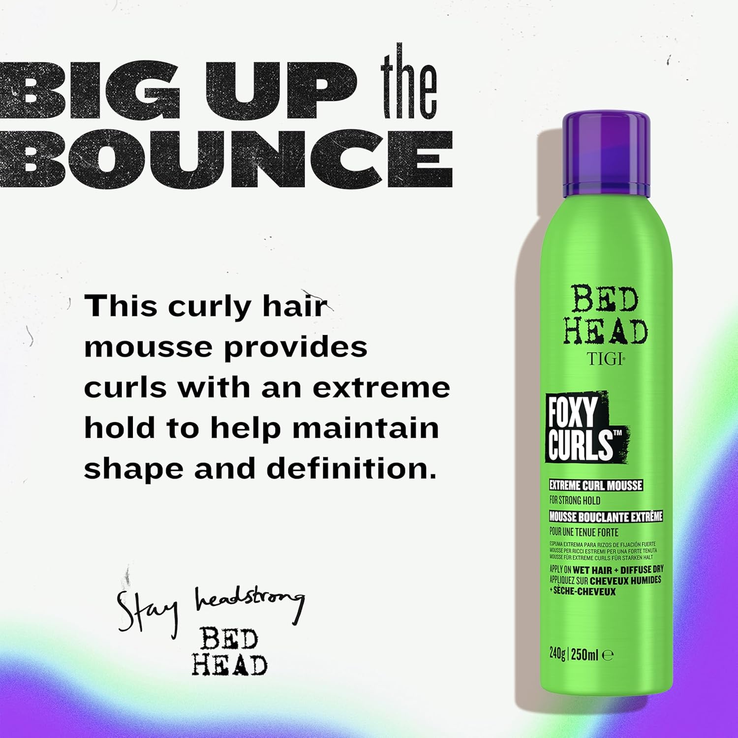 Bed Head by Tigi Foxy Curls Extreme Curl Mousse 250ml - Afro Hair Boutique