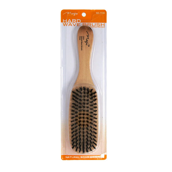 Bee Sales Magic Collection Natural Boar Bristle Hard Wave Brush 7720 - Afro Hair Boutique