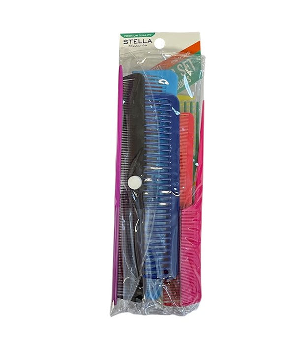 Bee Sales  - Stella Collection Comb Set 24260AST