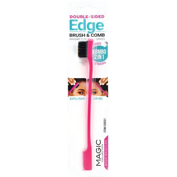Bee Sales Magic Collection Double Sided Edge Brush And Comb - Afro Hair Boutique
