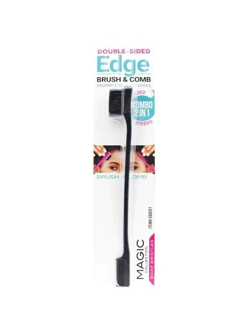 Bee Sales Magic Collection Double Sided Edge Brush And Comb - Afro Hair Boutique