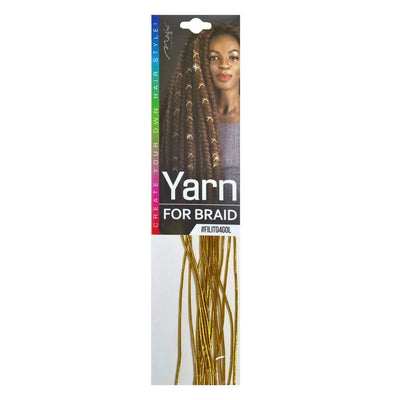 Bee Sales Magic Collection Gold Yarn For Braids FILIT04GOL