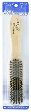 Bee Sales Magic Collection Natural Boar Bristle Soft Narrow Brush 7725