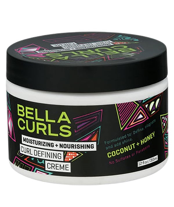 Bella Curls  Moisturizing And Nourishing Curl Defining Cream
