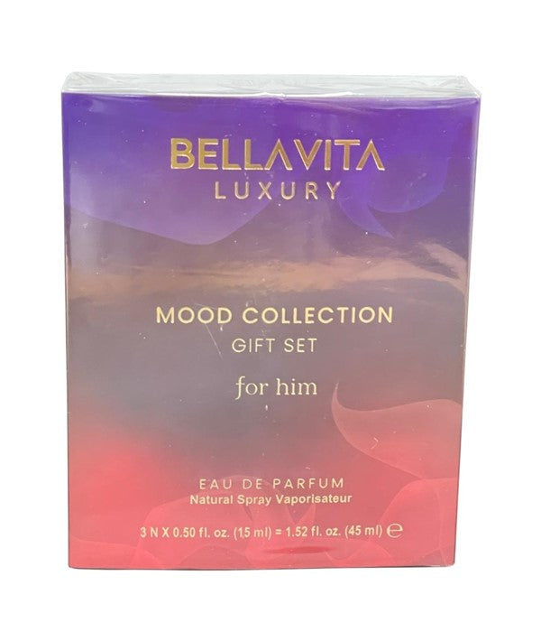 Bellavita  Luxury Collection Mood Eau De Parfum Gift Set For Him