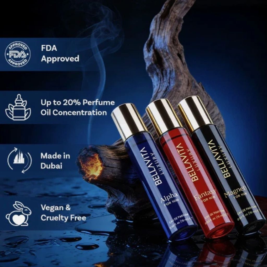Bellavita  Luxury Collection Mood Eau De Parfum Gift Set For Him