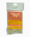 Bellissemo Lily Collection Perm Rods Yellow And Pink B4301039