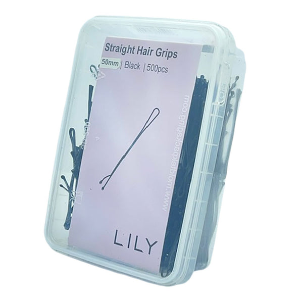 Bellissemo Lily Black Bob Pins HG 500 Black 50mm