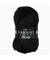 Bellissemo Cygnet Seriously Chunky Black Yarn 100g