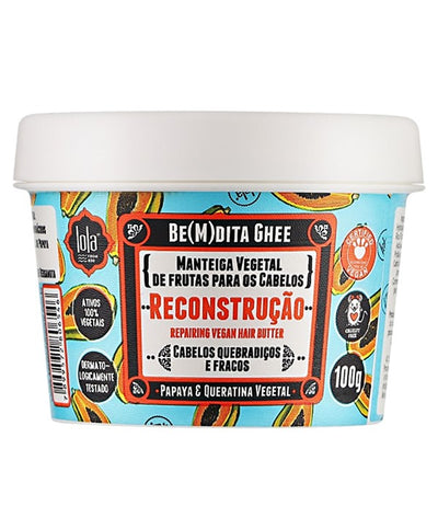 Lola Bemdita Ghee Papaya And Queratina Vegetal Repairing Vegan Hair Butter 100g / 350g