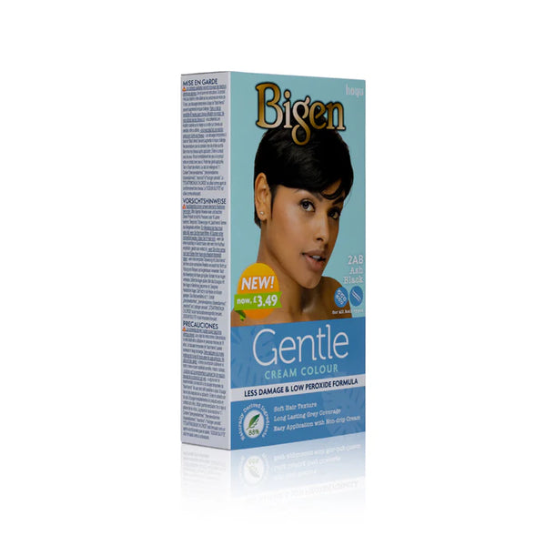 Bigen Color Gentle Cream Colour 2AB Ash Black