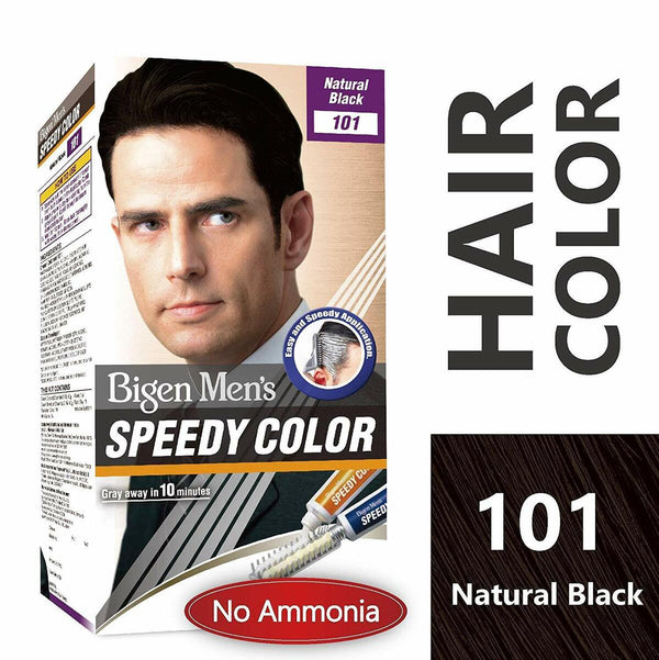 Bigen Mens Speedy Hair Dye Bigen Mens Colour Natural Black 101 - Afro Hair Boutique