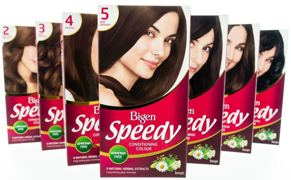 Bigen Women's Speedy Conditioning Hair Color NoAmmonia Natural Extract Full Range - Afro Hair Boutique